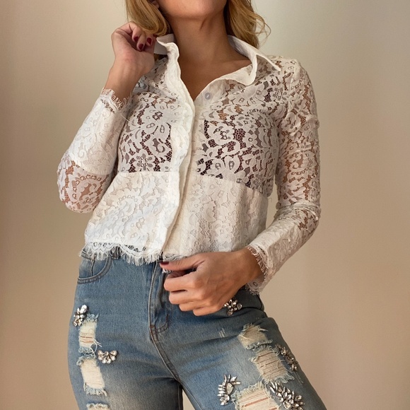 Lace top - Picture 3 of 7